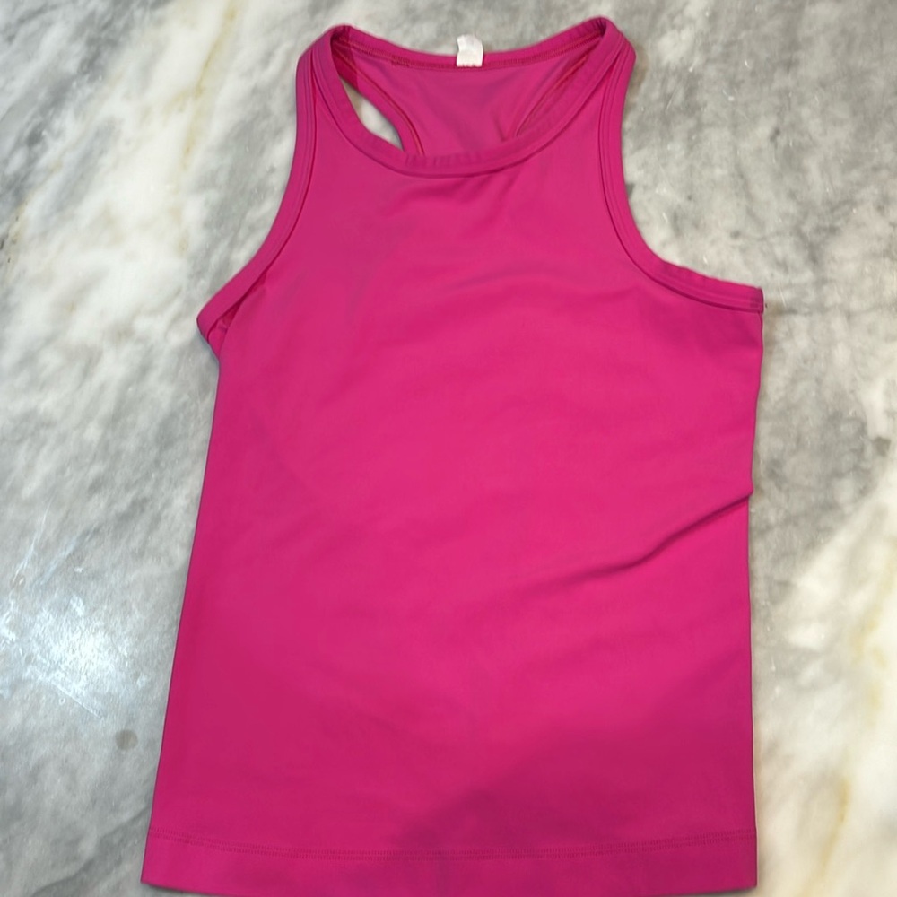 Sonic Pink Lululemon Align Waist-Length Racerback Size 4